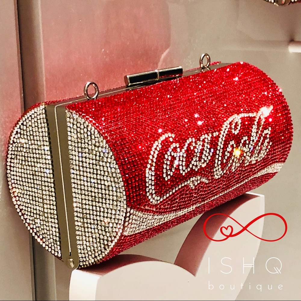 Selena, Crystal Cola inspired Clutch Shoulder Bag - Picture 3 of 7